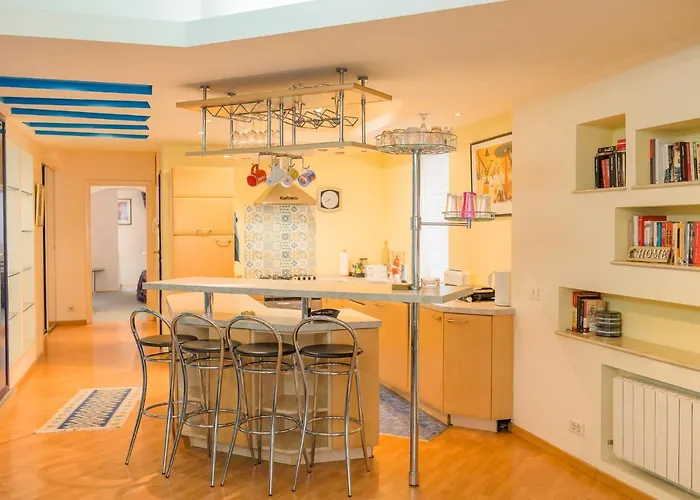 Artsy 3br Flat In Primaverii - Exlcusive Area Daire Bükreş